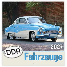Trötsch Verlag Broschürenkalender DDR Fahrzeuge 2027 Wandplaner
