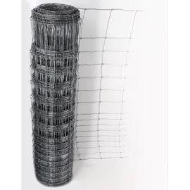 Aquagart 250m Wildzaun Forstzaun 160/20/15+ Pfosten + Spanndraht