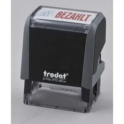 trodat Textstempel Office Ecoprinty "BEZAHLT"