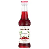 Cranberry - Monin Sirup Kleinflasche (0,25l)