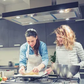 B.K.Licht - Unterbauleuchte flach, Aufputz-Strahler, Spots, 6er SET