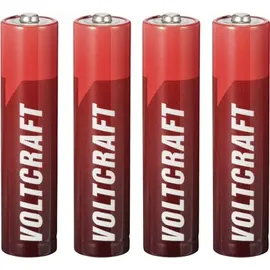 VOLTCRAFT Industrial LR03 Micro (AAA)-Batterie Alkali-Mangan 1350 mAh 1.5 V 4 St.