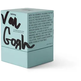 HKliving Van Gogh Kaffeebecher 0,23 l Mehrfarbig 2 St.