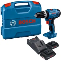 Bosch GSB 18V-25 inkl. 2 x 4,0 Ah + Ladegerät + L-Case