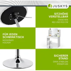 Juskys Schminktisch Hocker Tonia