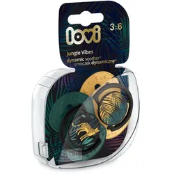 LOVI Jungle Vibes 3-6m Schnuller Boy 2 St.