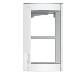 Bticino - RAHMEN+M-TRÄGER 2M ALLWHITE