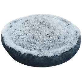 Nobby Komfortbett rund Classic Seda 50 x 12 cm grau