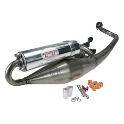 Auspuff LeoVince Handmade TT Aprilia SR50 / DiTech (Piaggio-Motor)