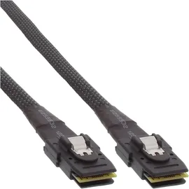 InLine SAS Kabel int., Mini-SAS SFF-8087/Mini-SAS SFF-8087, 0,5m