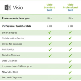 Microsoft Visio Professional 2019 ESD DE Win