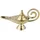 Marrakesch Orient & Mediterran Interior Wunderlampe Jini 15 cm gold