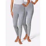 Feel Good WITT WEIDEN Leggings in grau-meliert | Gr.: 20/21