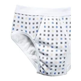 SCHIESSER Slip in weiß-bedruckt | Gr.: 7