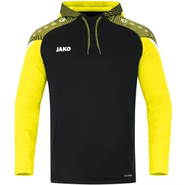 Jako Performance Hoodie Kinder schwarz/soft yellow 116