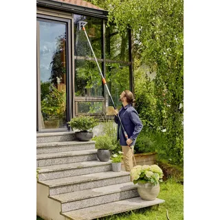 Gardena Waschbürste Cleansystem Stielbürste soft flex grau