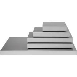 Saro  Kühl-Servierplatte STAY mit Aluminium-Beschichtung in GN1/6