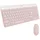 Logitech MK470 Slim Wireless Combo ES Set rosa