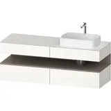 Duravit Waschtischunterschrank wandhängend „Qatego“ 160 × 60 × 55 cm