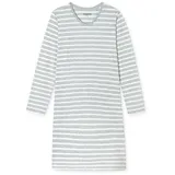SCHIESSER Nachthemd Casual Essentials in Silbergrau-Melange | Gr.: 36