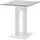 [en.casa] Küchentisch Lindesnes 65 x 65 x 78 cm Weiß/Betonoptik