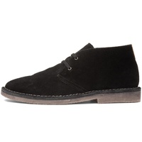 Hush Puppies Herren Samuel Chukka-Stiefel, Schwarz, 43 EU