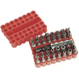 Brüder Mannesmann Werkzeuge M 297-33 Bit-Set 33-teilig