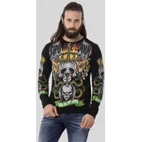 Cipo & Baxx "Sweatshirts", Herren, Gr. L, schwarz, 95%