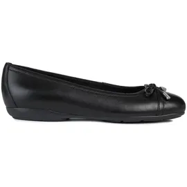GEOX Annytah D Geschlossene Ballerinas, Schwarz, 41 EU