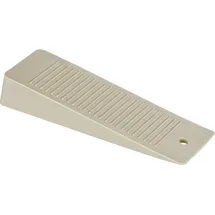 Wenko - 2er Set Tür Keil Fenster Stopper Haushalt Helfer Schutz Kratzern Gummi - beige