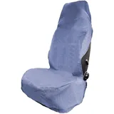 HP Autozubehör 19334 Sitzschoner Jeans Sitzbezug Polyester Jeans-Blau Fahrersitz, Beifahrersitz