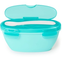 Skip Hop Easy Serve Travel Bowl and Spoon Teal