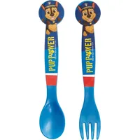 Stor Set mit 2 Pup Power Paw Patrol Besteck-Sets