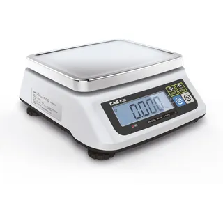 CAS Software CAS SW-II, Kontroll- & Tischwaage, GEEICHT, Wägebereich max. 3 kg, Ablesbarkeit 0,5 g