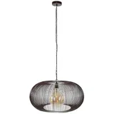 KAWOLA CATAVI 1-flg. E27 30 cm Metall schwarz
