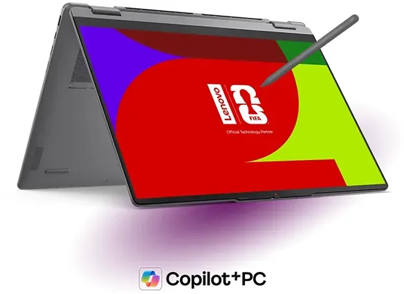 Lenovo Yoga 7i 2-in-1 Gen 11 Aura Edition 16 Intel Intel® Core Ultra 5 325 Prozessor LPE-Kerne bis zu 3,40 GHz P-Kerne bis zu 4,50 GHz, Windows 11 Home 64, 512 GB SSD M.2 2242 PCIe 4.0 QLC