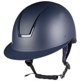 HKM Unisex – Erwachsene Lady Shield Reithelme, 6989 Dunkelblau/Dunkelblau Glänzend, S=52-54cm EU