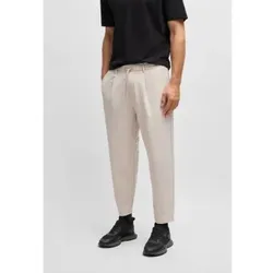 BOSS für Herren. 50539085 Beige Hose umwandeln (56), Lässig, Recyceltes Polyester, Nachhaltig