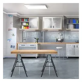 Relaxdays Klappbock, 2er Set, stabiler Gerüstbock, bis 200kg, 7-fach höhenverstellbar 80-130 cm, faltbar, schwarz-silber