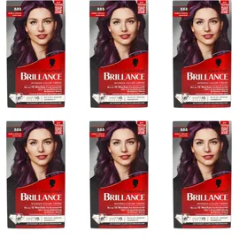 Schwarzkopf Brillance Intensiv-Color-Creme 888 dunkle kirsche