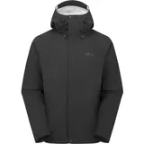 Rab Firewall Regenjacke Herren Schwarz L