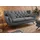 KAWOLA 2-Sitzer Charme Cord grau