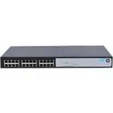 HP HPE 1420 24G (24 Ports), Netzwerk Switch Schwarz