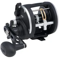 Penn Rival Level Wind Rollen, Schwarz/Silber, 30| Right|3.9:1 |625g