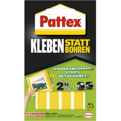 Pattex, Klebstoff, Kleben statt Bohren Klebe-Strips (2000 g)