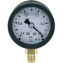 Afriso Vakuummeter 50 durch 1/8" unten -1-0 bar mit Glyzerinfüllung
