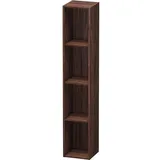 Duravit Regalelement L-Cube 18x18x100cm, 4 Fäch., vert, Nussb dunkel