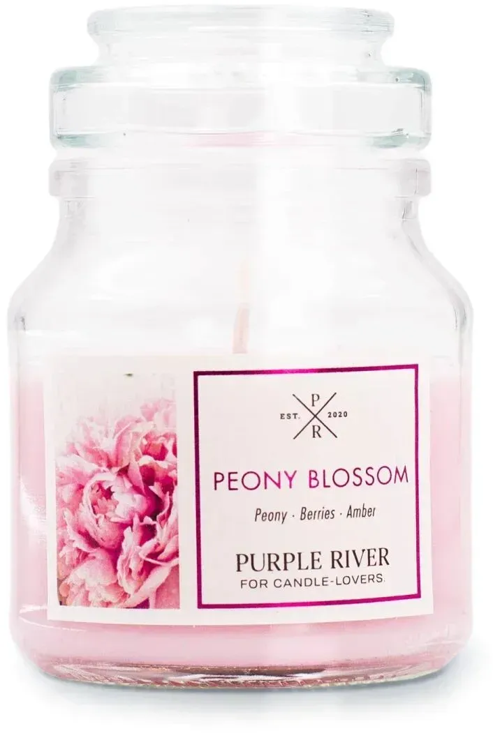 Purple River - Peony Blossom Duftkerze - 113g