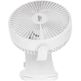 Adler AD 7342 Tischventilator 360° Rotation 25 cm Weiß