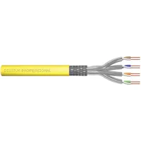 Digitus Cat.7A S/FTP, Verlegekabel, 500 m, simplex, Dca (S/FTP, CAT7a, 500 m), Netzwerkkabel Cat 7A 500m - Yellow